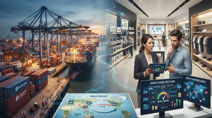Global Supply Chain Shifting and Production Relocation Impacts on Retail Margins