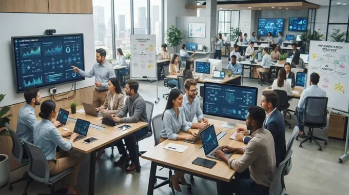 How Mid-Market Companies Are Implementing Enterprise-Wide AI Workflows to Boost Productivity